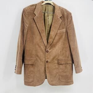VINTAGE Men's Corduroy Blazer 42R   Mr. Kotter 1970's  Academia  Heritage  Retro